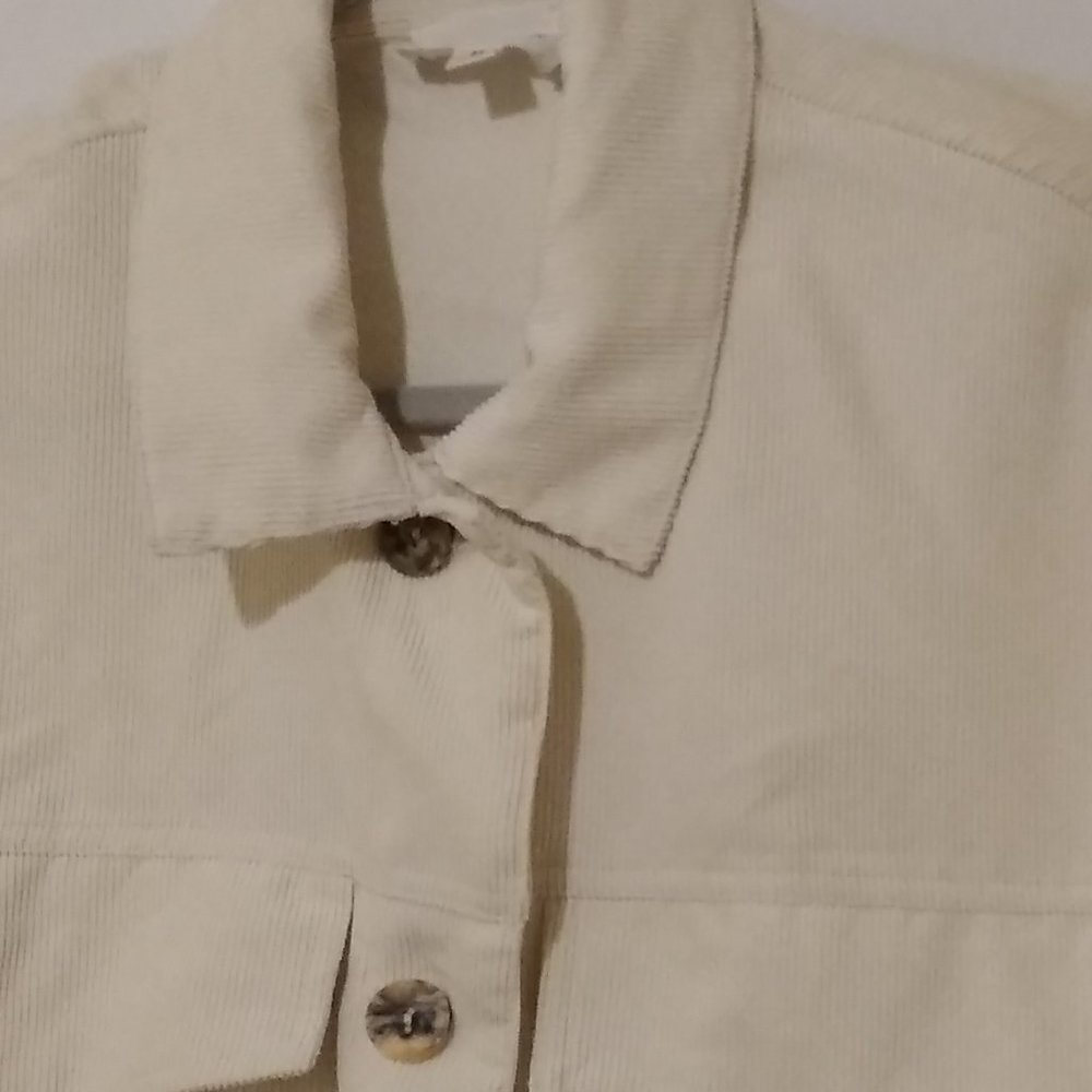 Button down cream jacket - Picture 2 of 2